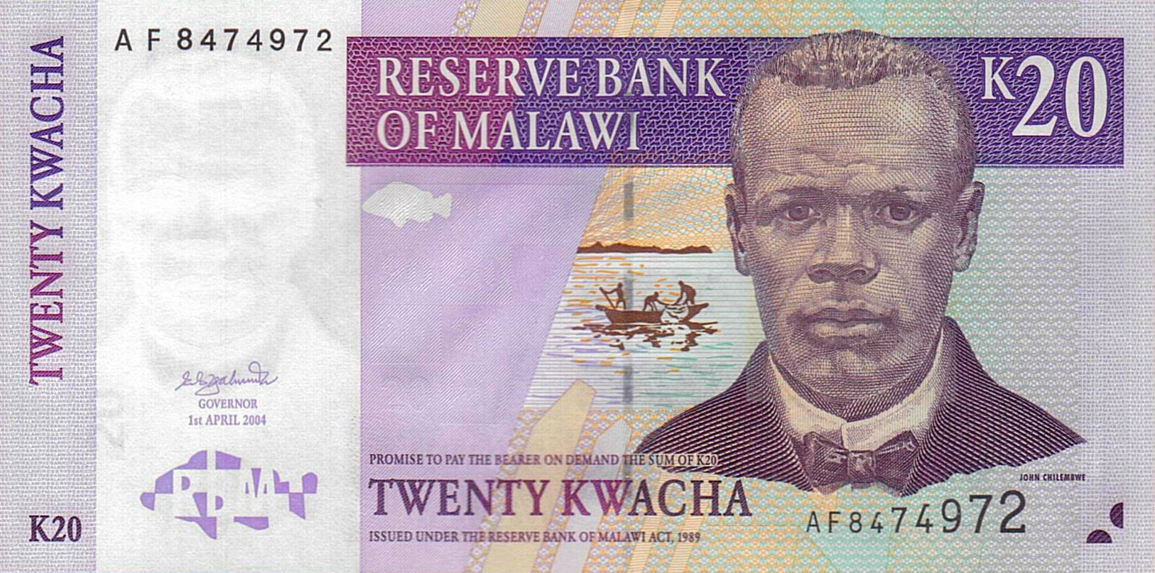 Malawi 20 2004 UNC P-44/b